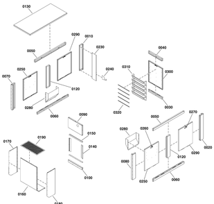 Enclosure Group Diagram and Parts List for 080084-00  Briggs and Stratton Generator